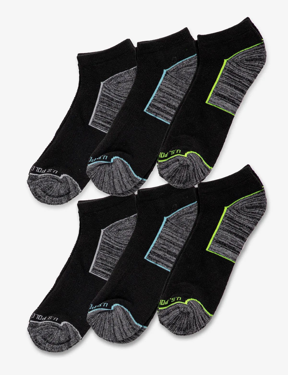 MENS 6PK LOW CUT PERFORMANCE SOCKS sold by U.S. Polo Assn.