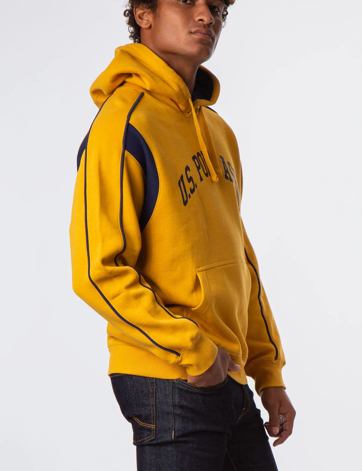 SHOULDER PIPING LOGO HOODIE sold by U.S. Polo Assn. product image thumbnail 3