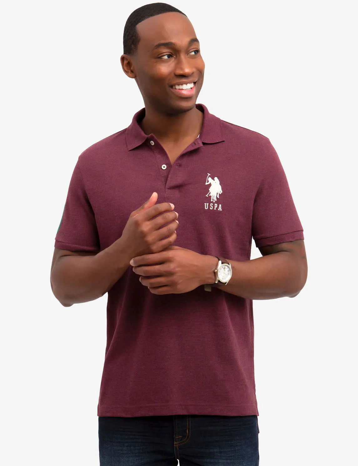 BIG LOGO POLO SHIRT sold by U.S. Polo Assn. product image thumbnail 3