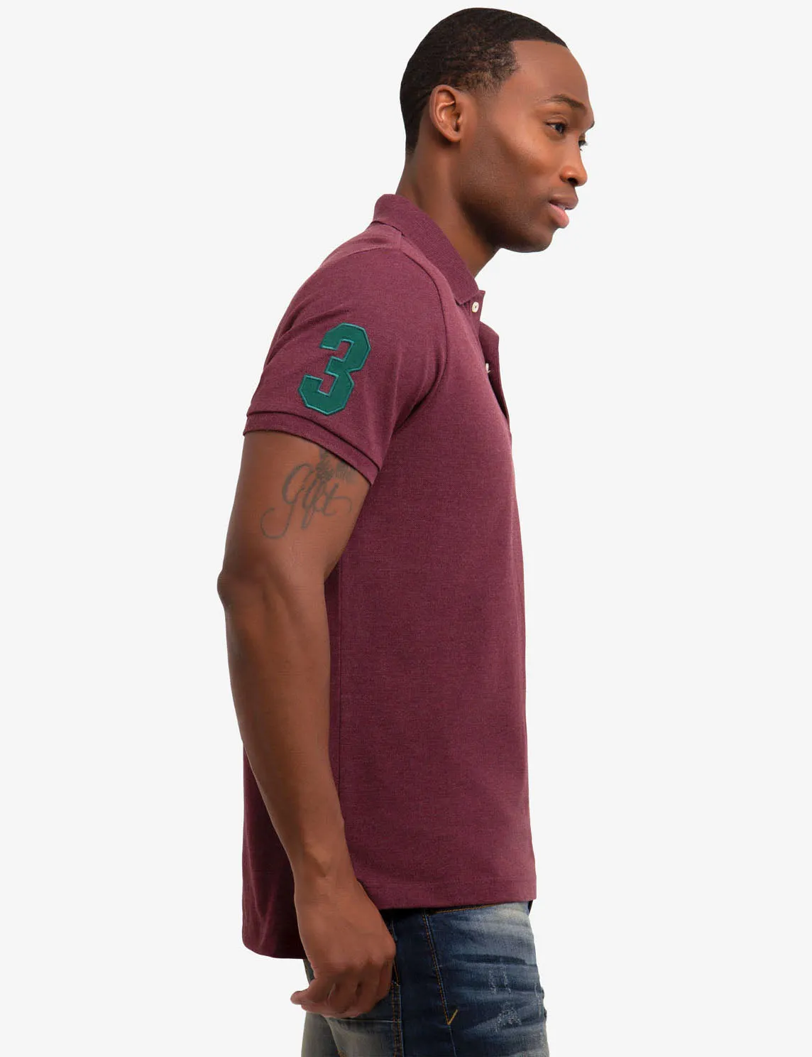 BIG LOGO POLO SHIRT sold by U.S. Polo Assn. product image thumbnail 4