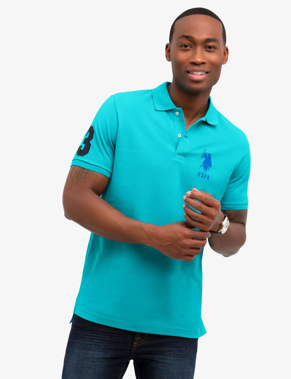 BIG LOGO POLO SHIRT sold by U.S. Polo Assn.