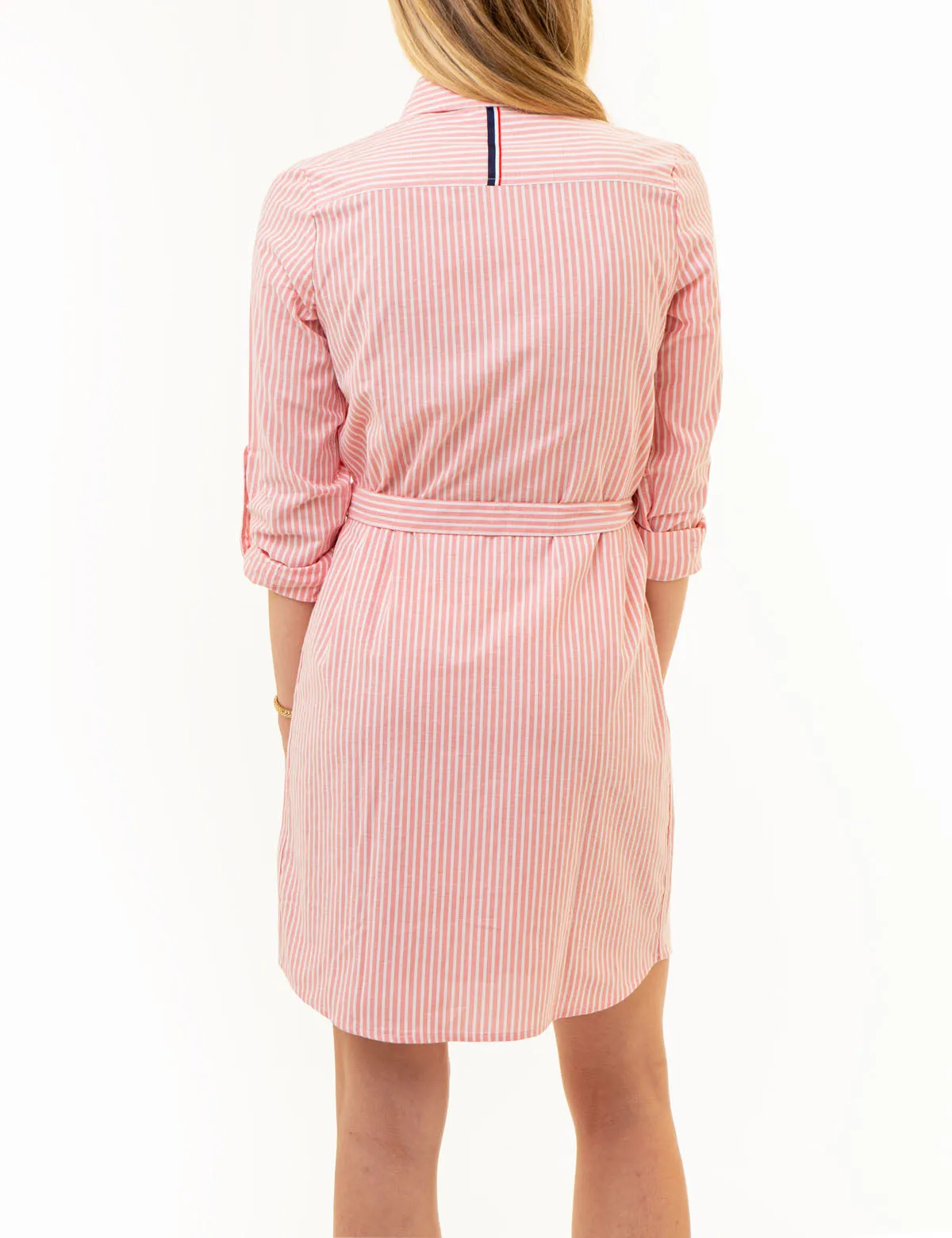 STRIPED MULTI-COLORED LOGO OXFORD DRESS sold by U.S. Polo Assn. product image thumbnail 4