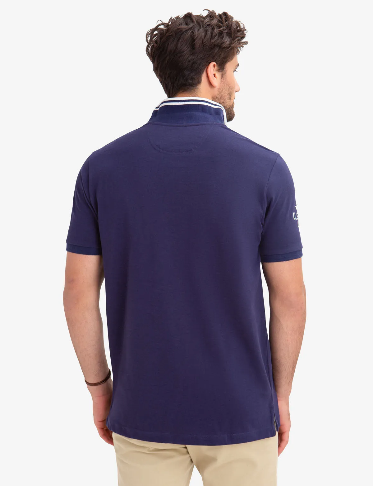 USPA LOGO PATCH POLO SHIRT sold by U.S. Polo Assn. product image thumbnail 4