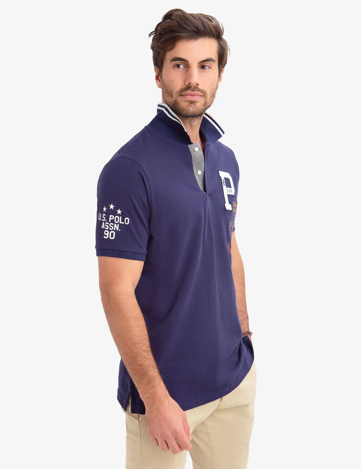 USPA LOGO PATCH POLO SHIRT sold by U.S. Polo Assn. product image thumbnail 2
