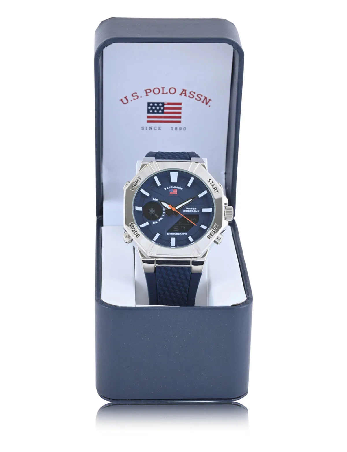 MEN'S BLUE STRAP ANA DIGI SPORTS WATCH sold by U.S. Polo Assn. product image thumbnail 2
