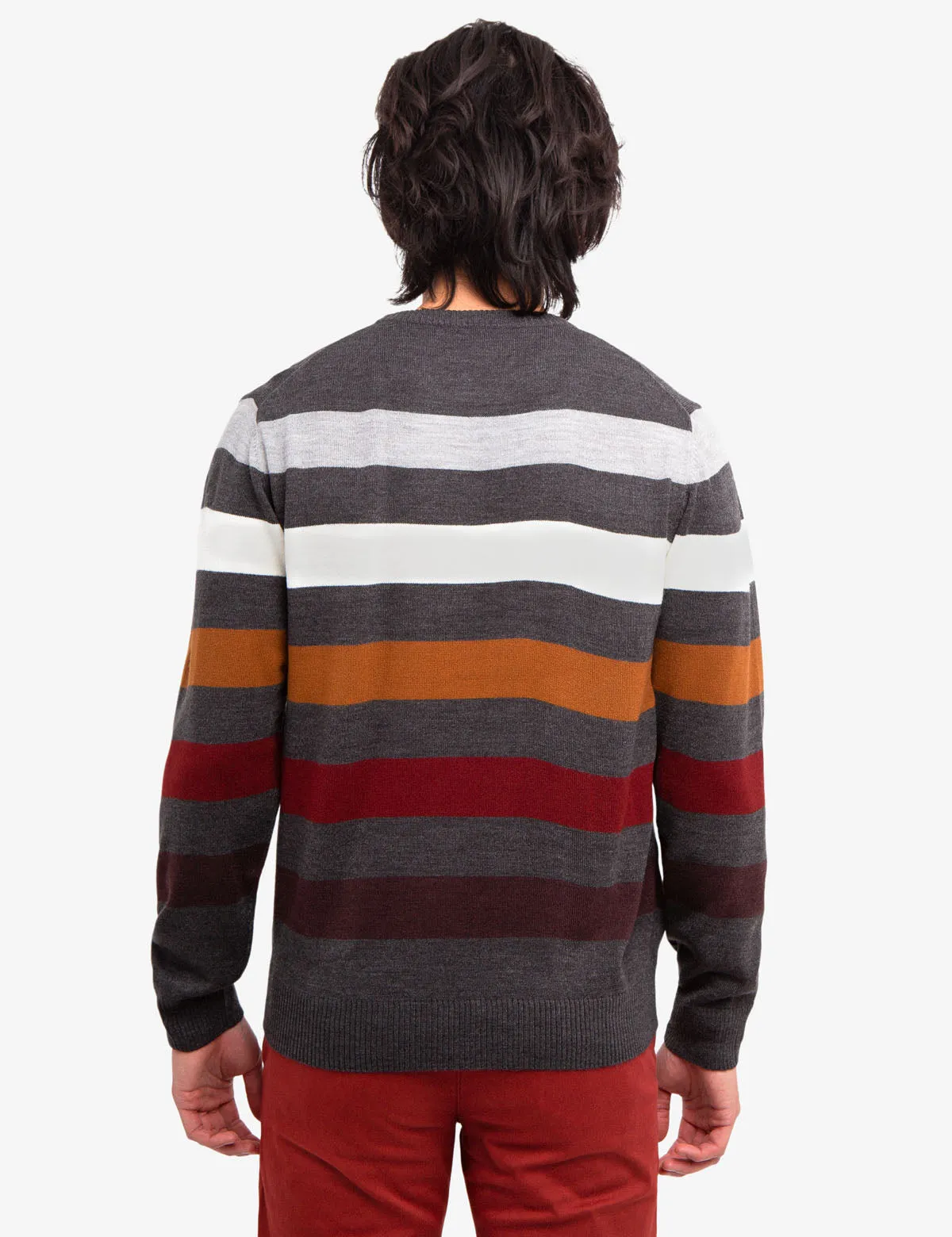 SOFT MULTICOLOR STRIPED SWEATER sold by U.S. Polo Assn. product image thumbnail 4