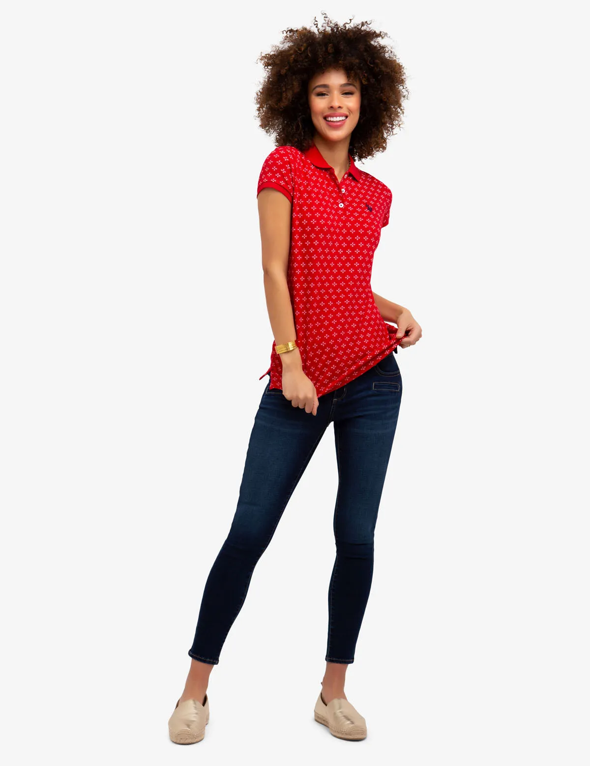 PRINTED POLO SHIRT sold by U.S. Polo Assn. product image thumbnail 2