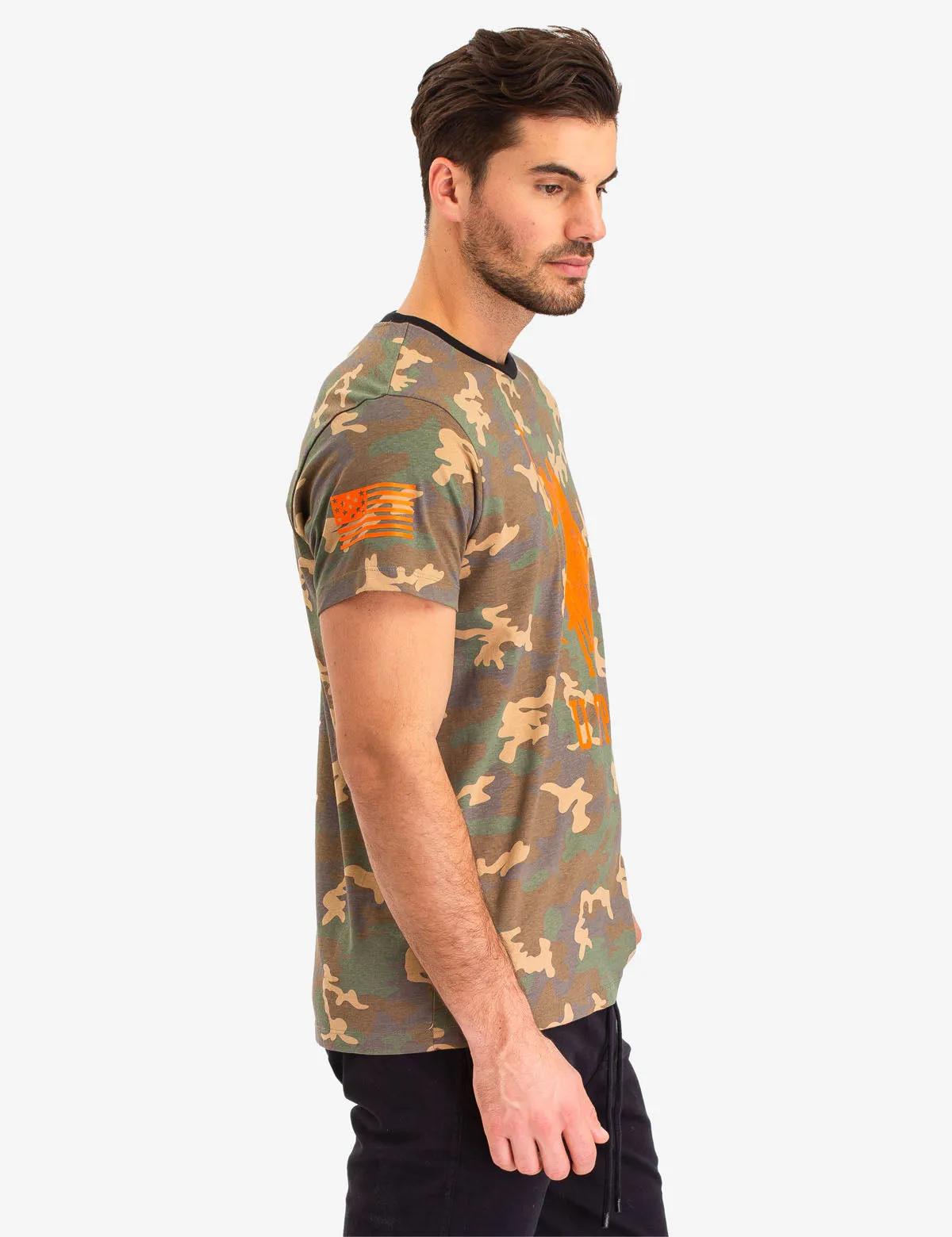 CAMO LOGO CREW NECK T-SHIRT sold by U.S. Polo Assn. product image thumbnail 3