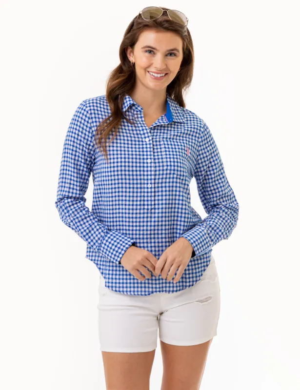 LONG SLEEVE POPOVER SHIRT WITH POCKET sold by U.S. Polo Assn.