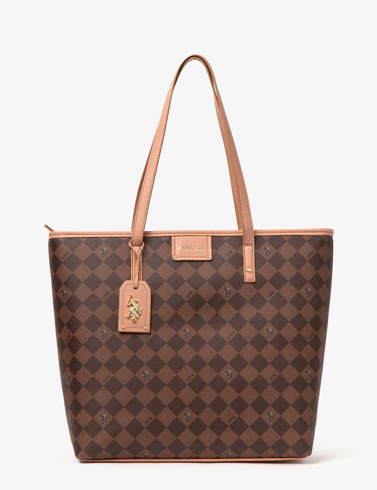 DIAMOND SIGNATURE TOTE BAG sold by U.S. Polo Assn. product image thumbnail 3