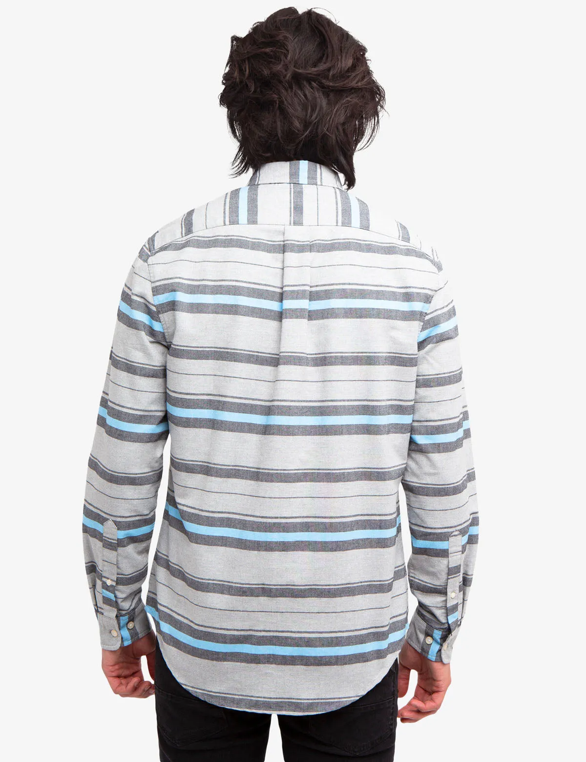 HORIZONTAL STRIPE OXFORD SHIRT sold by U.S. Polo Assn. product image thumbnail 4