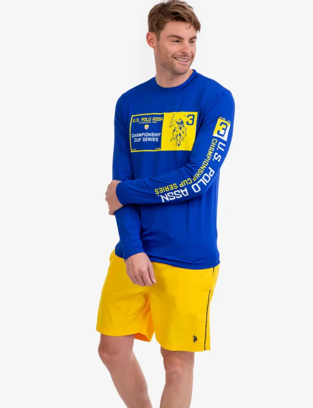 LONG SLEEVE GRAPHIC LOGO UV TOP sold by U.S. Polo Assn.