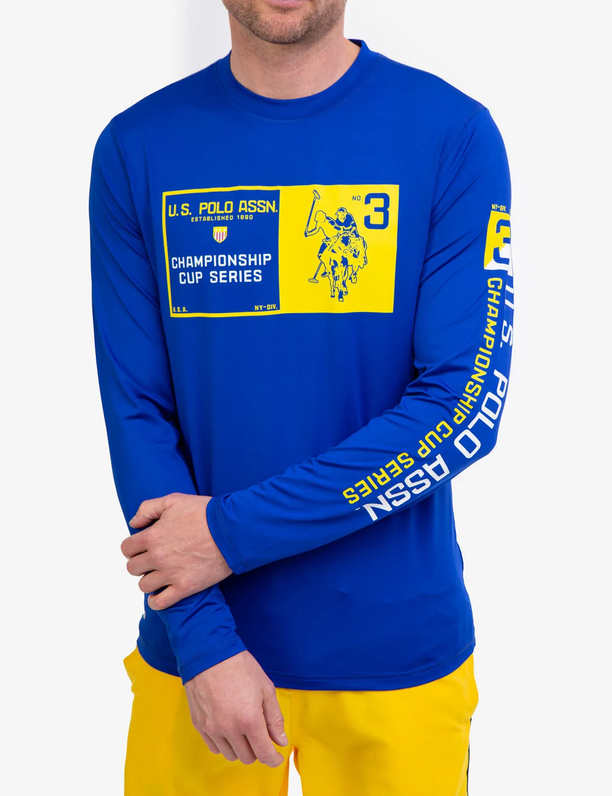 LONG SLEEVE GRAPHIC LOGO UV TOP sold by U.S. Polo Assn. product image thumbnail 2