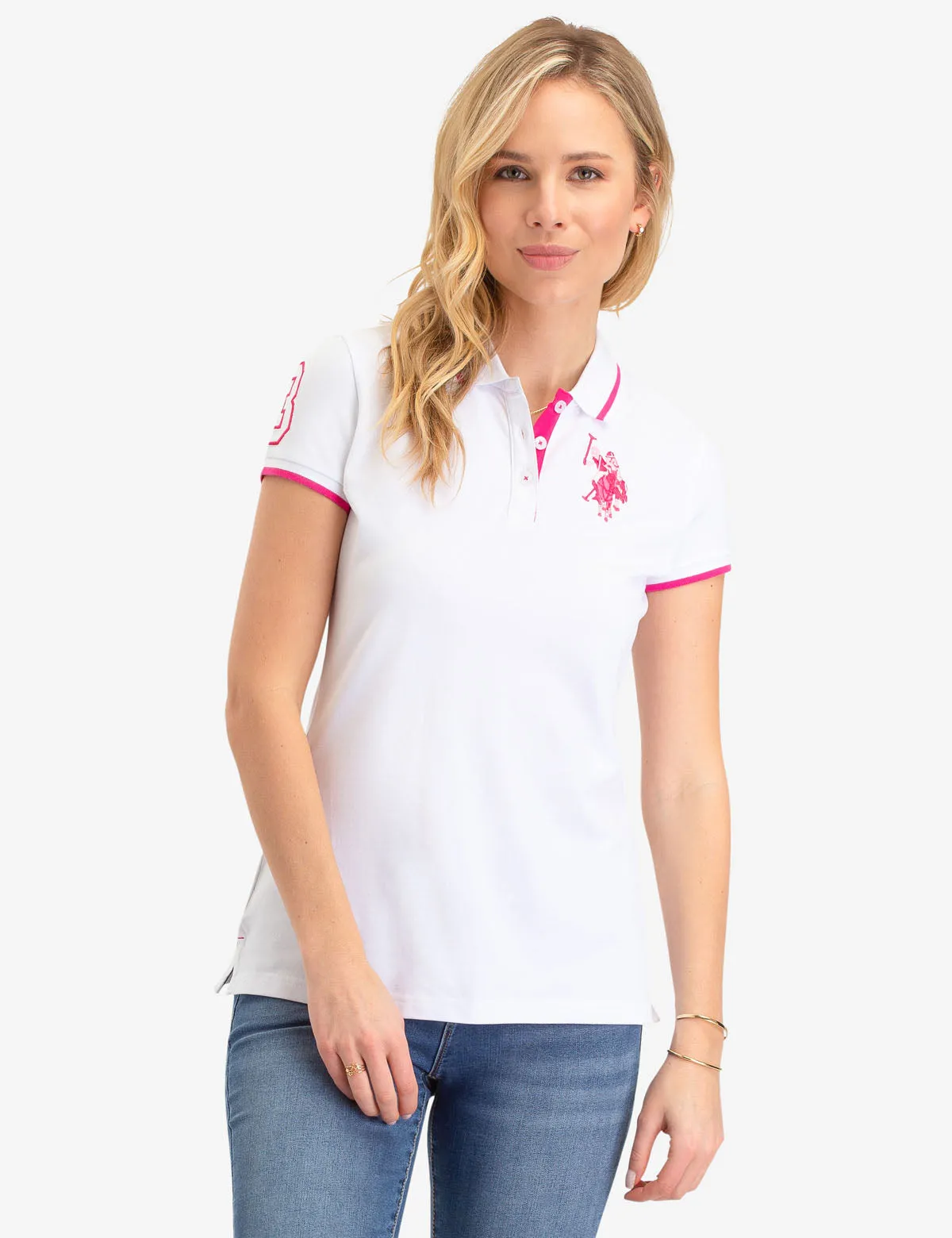 logo embroidery polo shirt – BUNNY APARTMENT