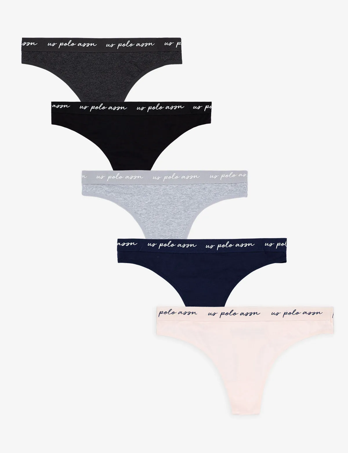 5PK THONGS sold by U.S. Polo Assn. product image thumbnail 2