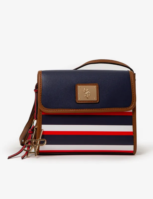 USPA STRIPE CROSSBODY BAG sold by U.S. Polo Assn.