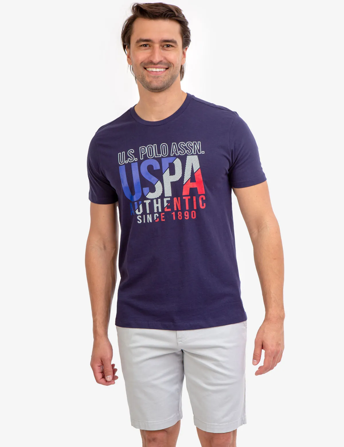 USPA SINCE 1890 GRAPHIC PRINT T-SHIRT sold by U.S. Polo Assn.