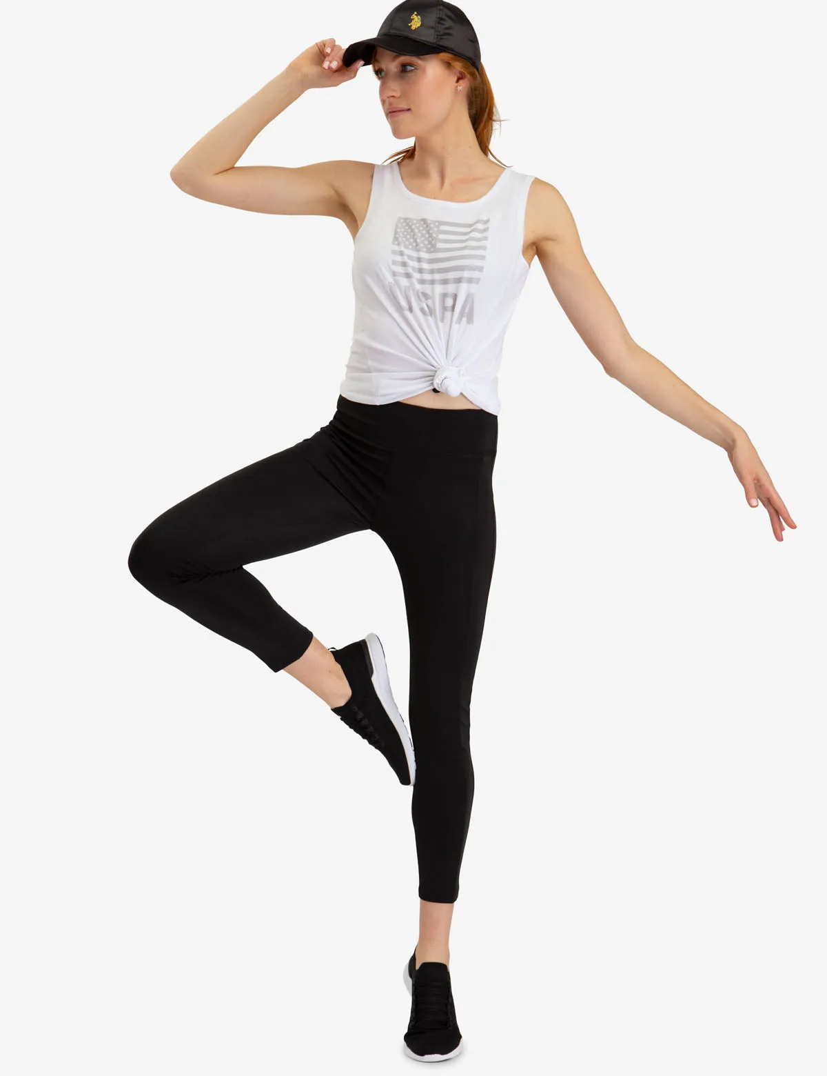 RIBBED KNIT LEGGINGS sold by U.S. Polo Assn. product image thumbnail 2