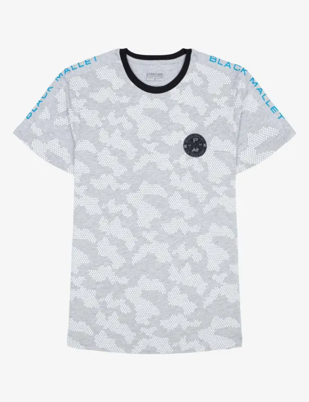 BLACK MALLET CAMO T-SHIRT sold by U.S. Polo Assn.