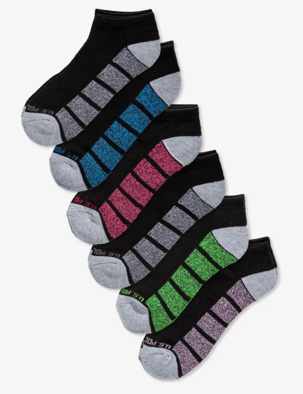 LADIES 6PK LOWCUT PERFORMANCE SOCKS sold by U.S. Polo Assn.