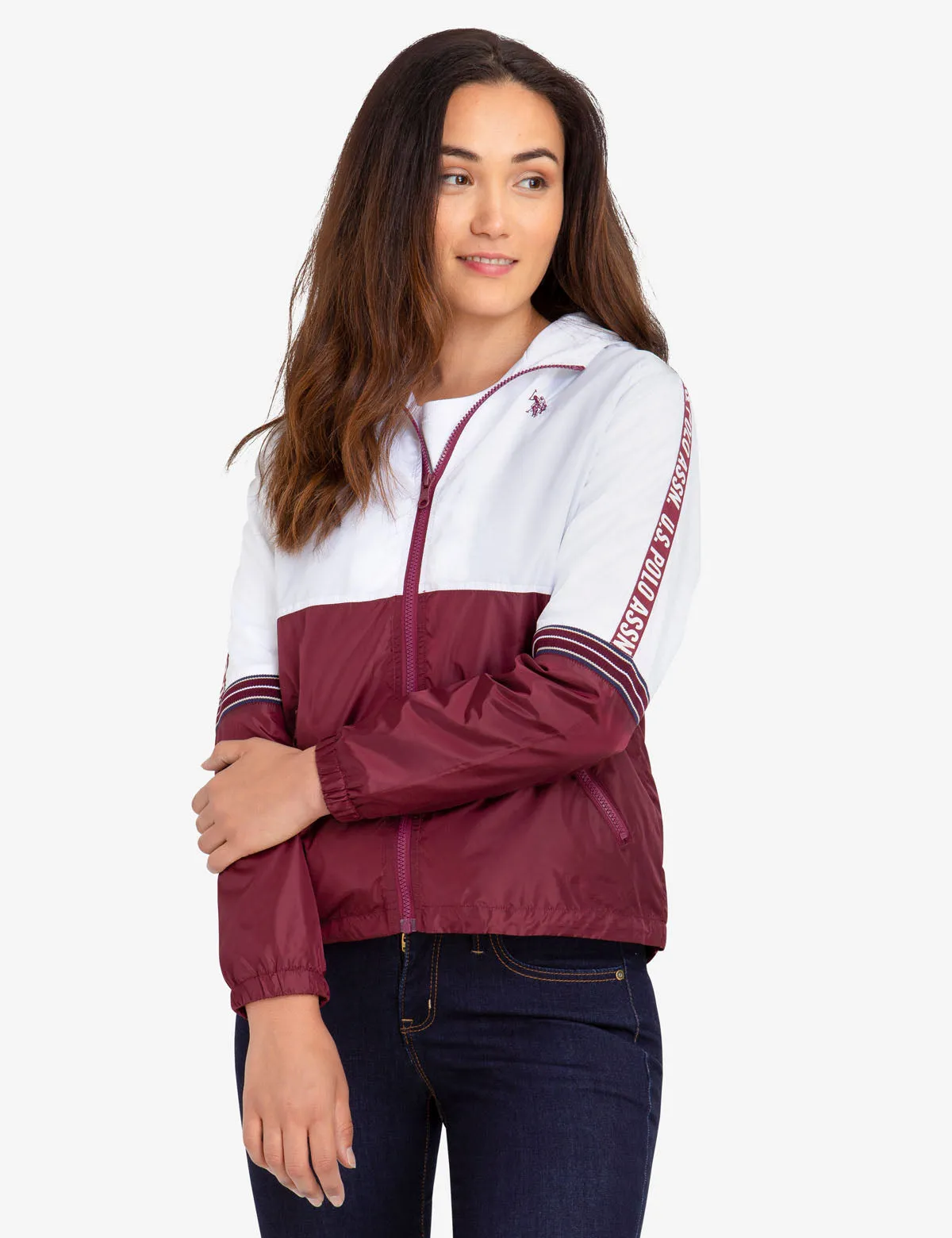 WINDBREAKER WITH TAPING sold by U.S. Polo Assn.