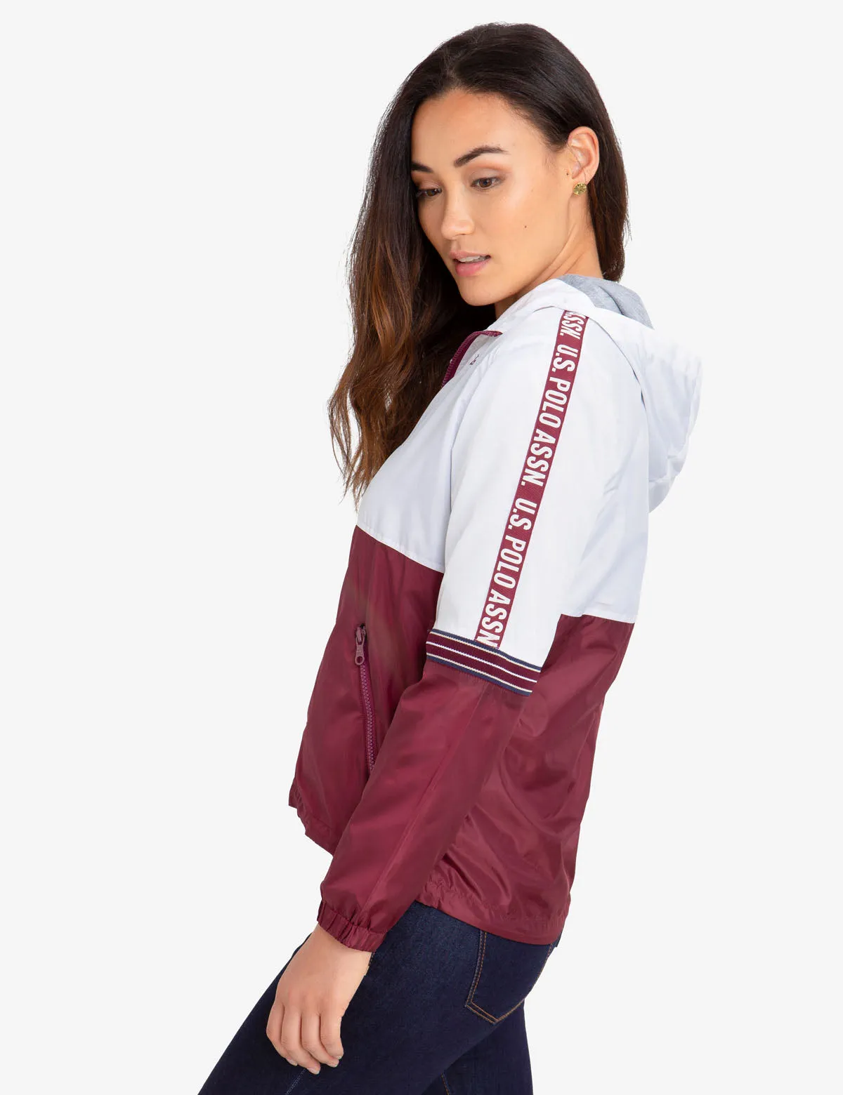 WINDBREAKER WITH TAPING sold by U.S. Polo Assn. product image thumbnail 2