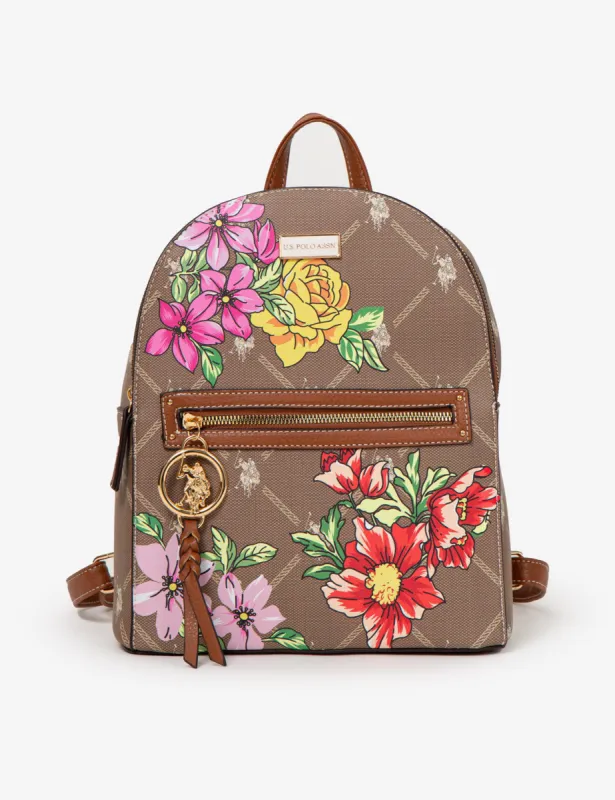 FLORAL SIGNATURE BACKPACK sold by U.S. Polo Assn.