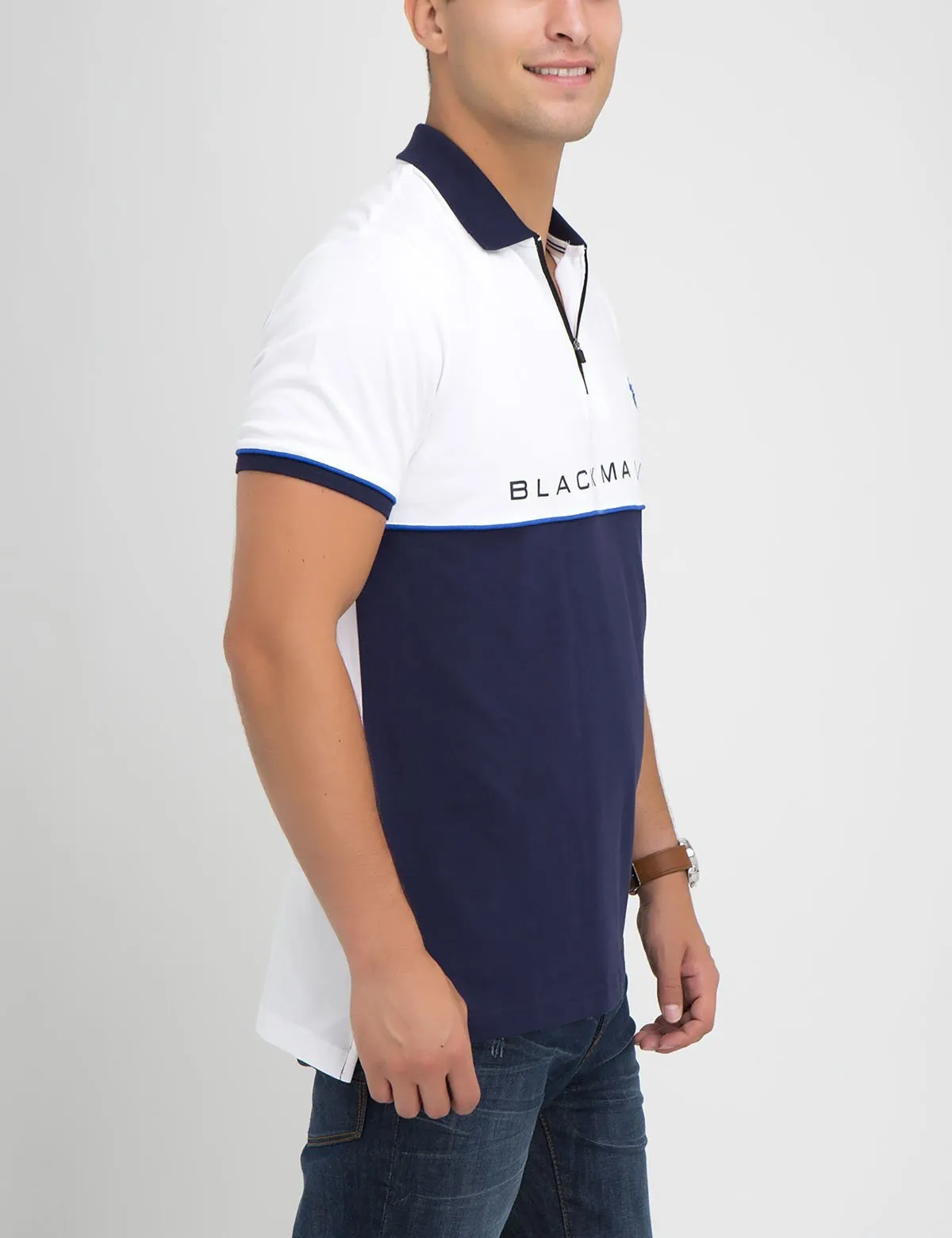 BLACK MALLET COLORBLOCK POLO SHIRT sold by U.S. Polo Assn. product image thumbnail 3