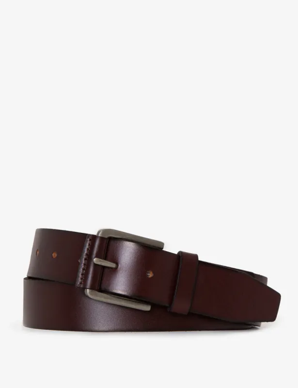 MENS 38MM LEATHER WRAPPED BUCKLE BELT sold by U.S. Polo Assn.