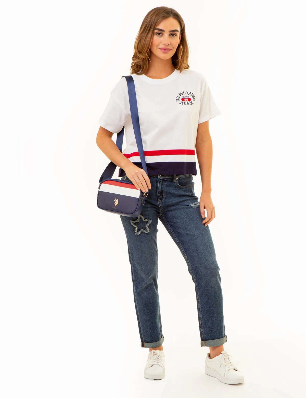 TEAM USPA HEM STRIPE T-SHIRT sold by U.S. Polo Assn. product image thumbnail 5