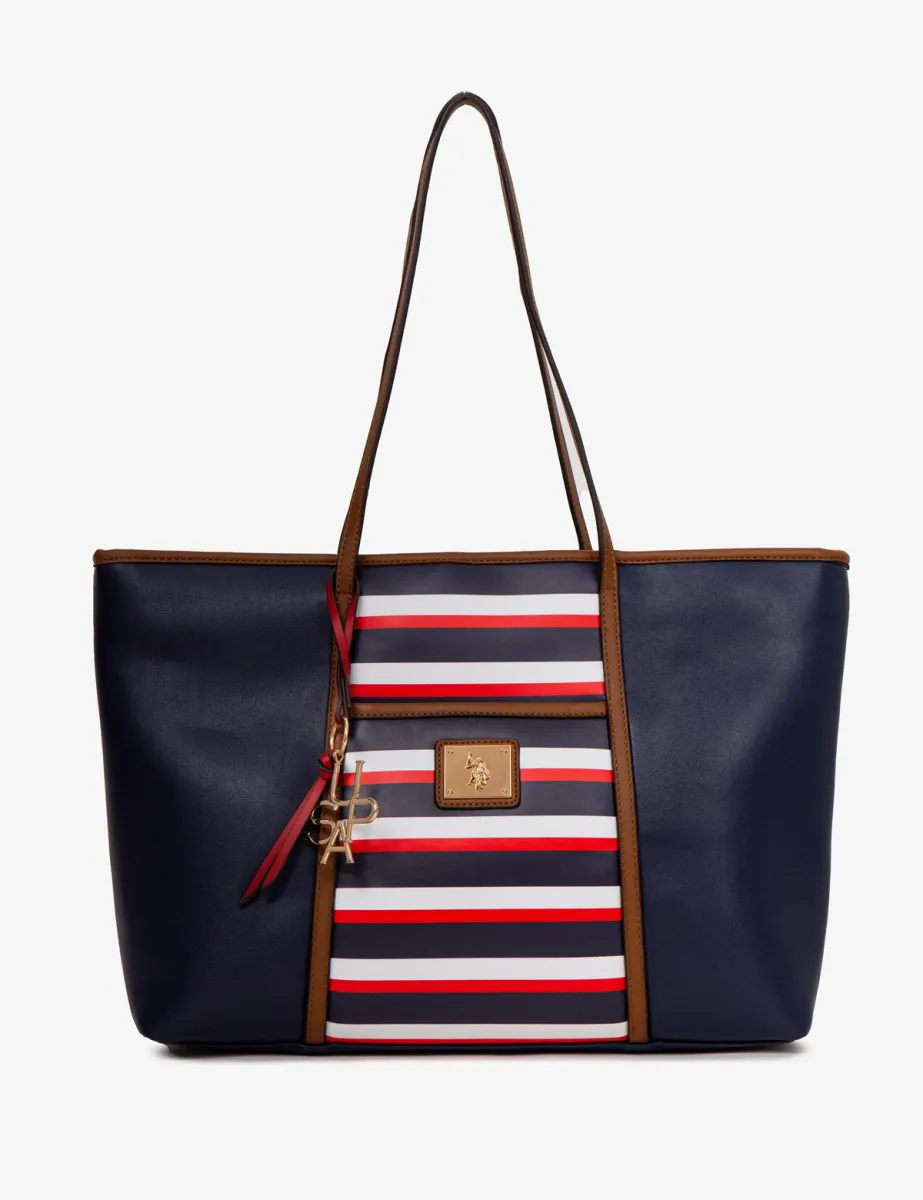 U.S. Polo Assn. Signature Tote Red One Size, Red, 1SZ