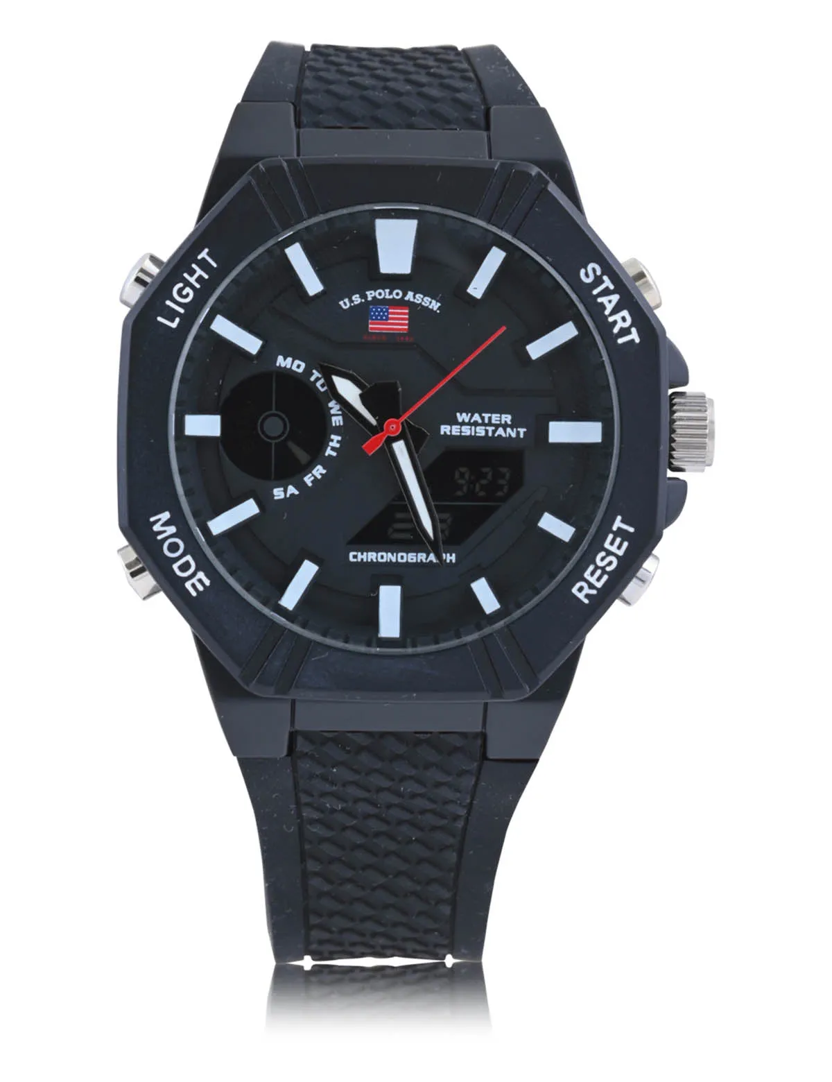 MEN'S BLACK ON BLACK ANA DIGI SPORTS WATCH sold by U.S. Polo Assn. product image thumbnail 3