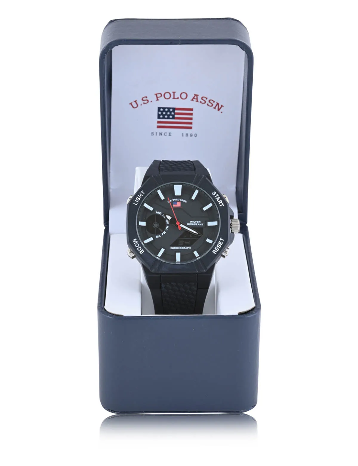 MEN'S BLACK ON BLACK ANA DIGI SPORTS WATCH sold by U.S. Polo Assn. product image thumbnail 2