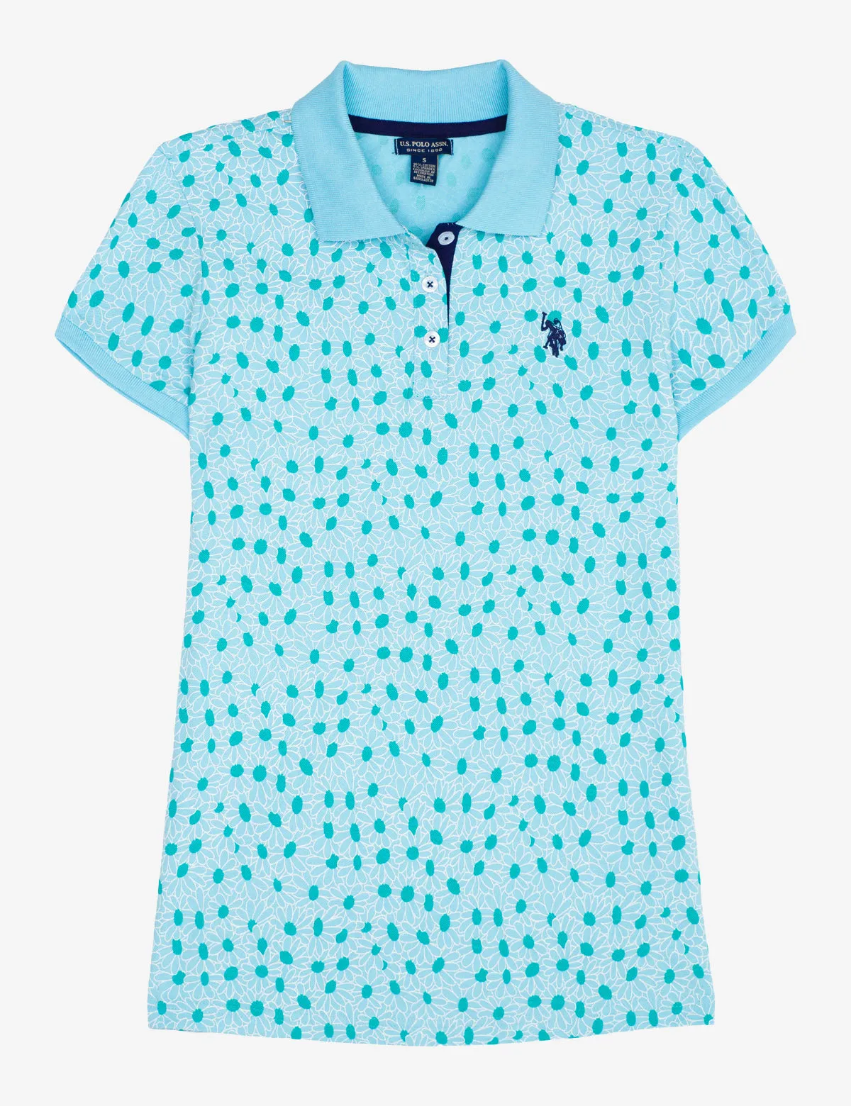 DAISY PRINT POLO SHIRT sold by U.S. Polo Assn.