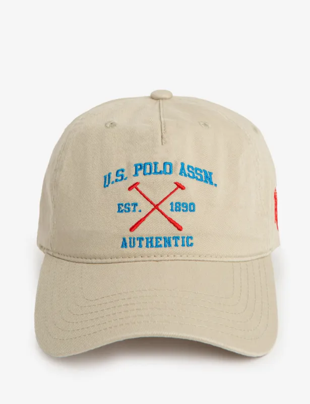 MALLET LOGO 5-PANEL DAD CAP sold by U.S. Polo Assn.
