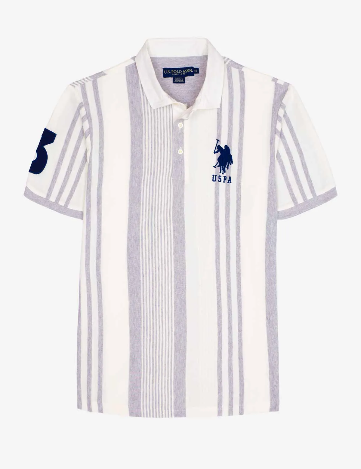 VERTICAL RETRO STRIPE POLO SHIRT sold by U.S. Polo Assn.
