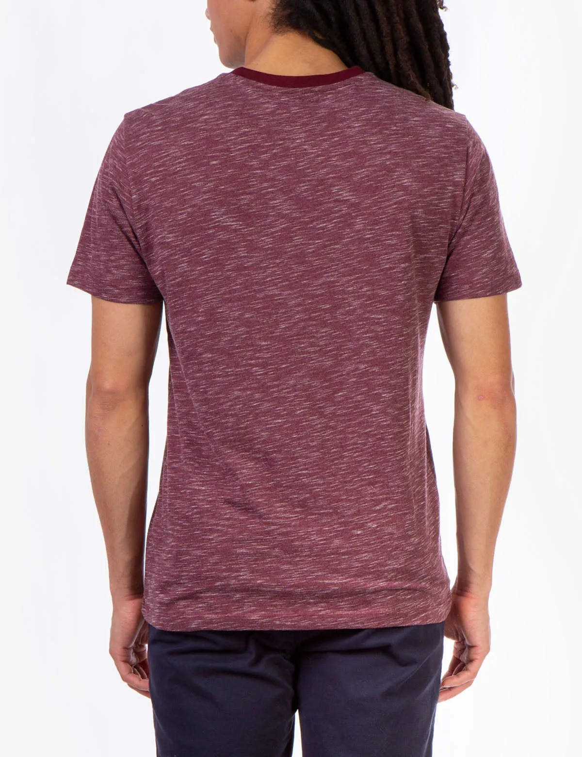 SPACE DYE V-NECK T-SHIRT sold by U.S. Polo Assn. product image thumbnail 4