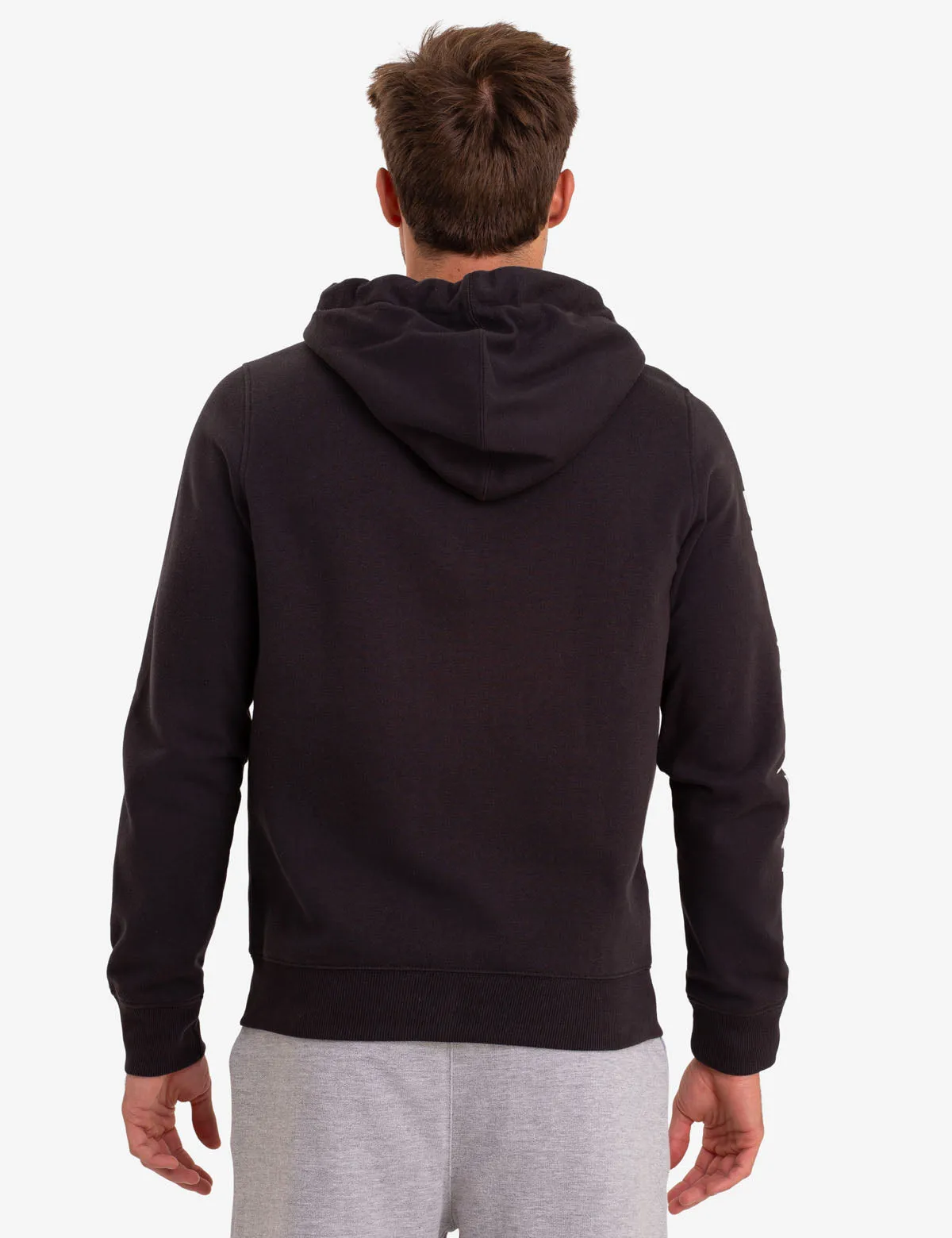 BLACK MALLET MAGIC DRAWSTRING LOGO ZIP HOODIE sold by U.S. Polo Assn. product image thumbnail 4