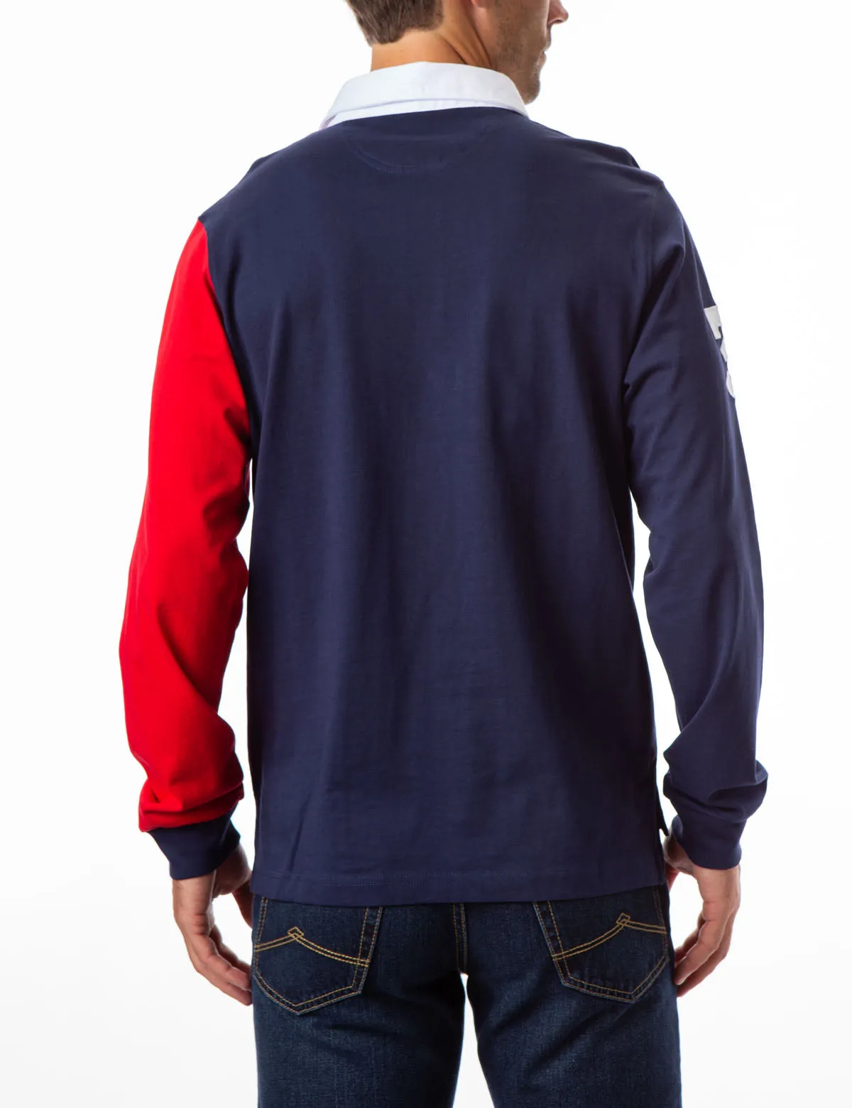 COLORBLOCK LONG SLEEVE POLO SHIRT sold by U.S. Polo Assn. product image thumbnail 4