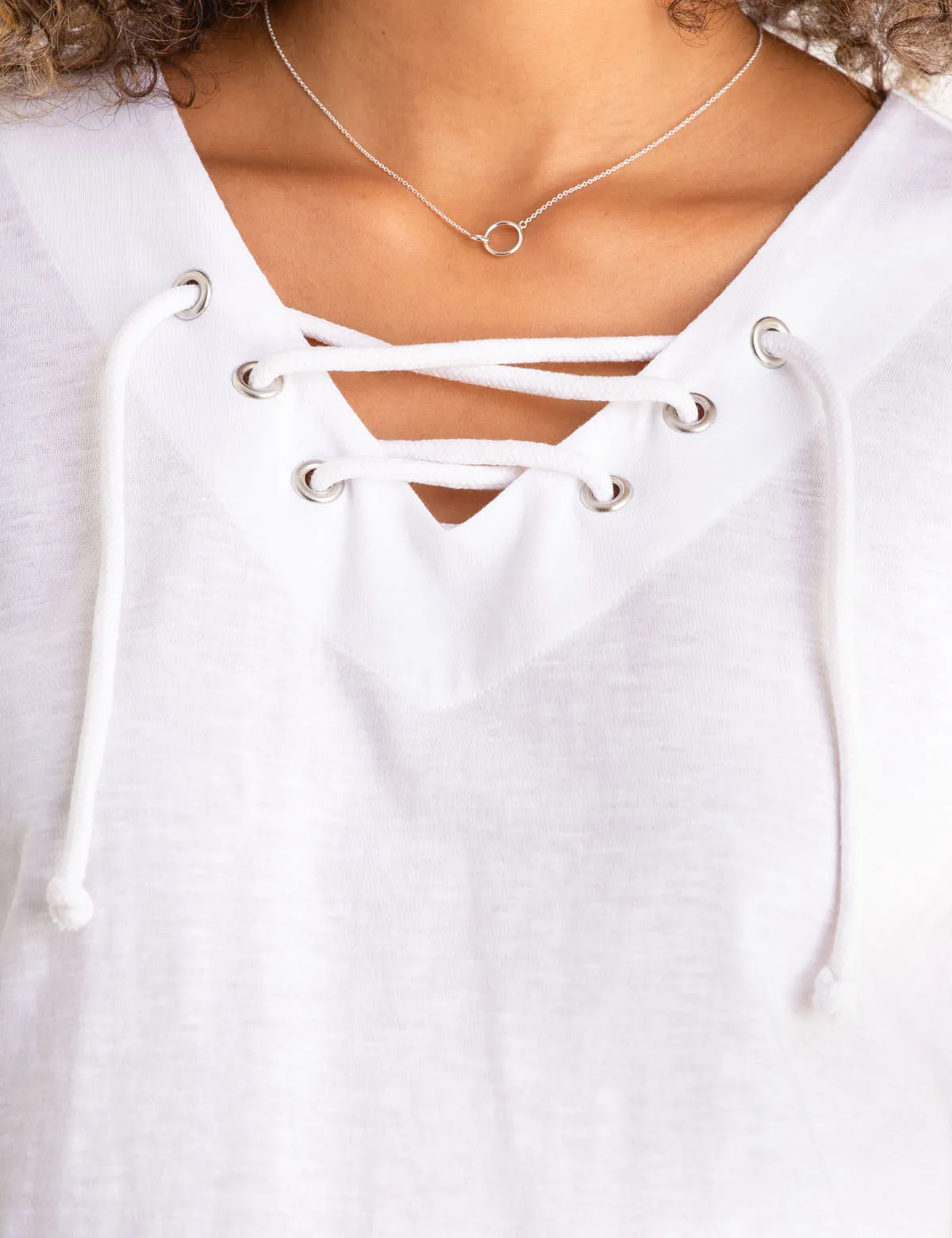 LACE UP T-SHIRT sold by U.S. Polo Assn. product image thumbnail 5