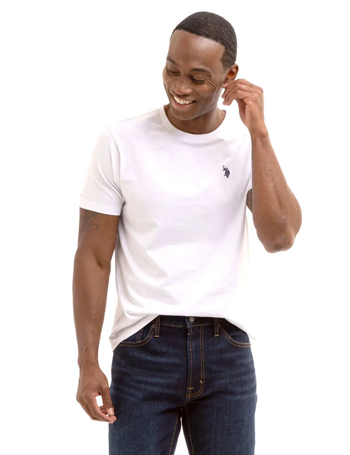 SOLID CREW NECK T-SHIRT sold by U.S. Polo Assn.