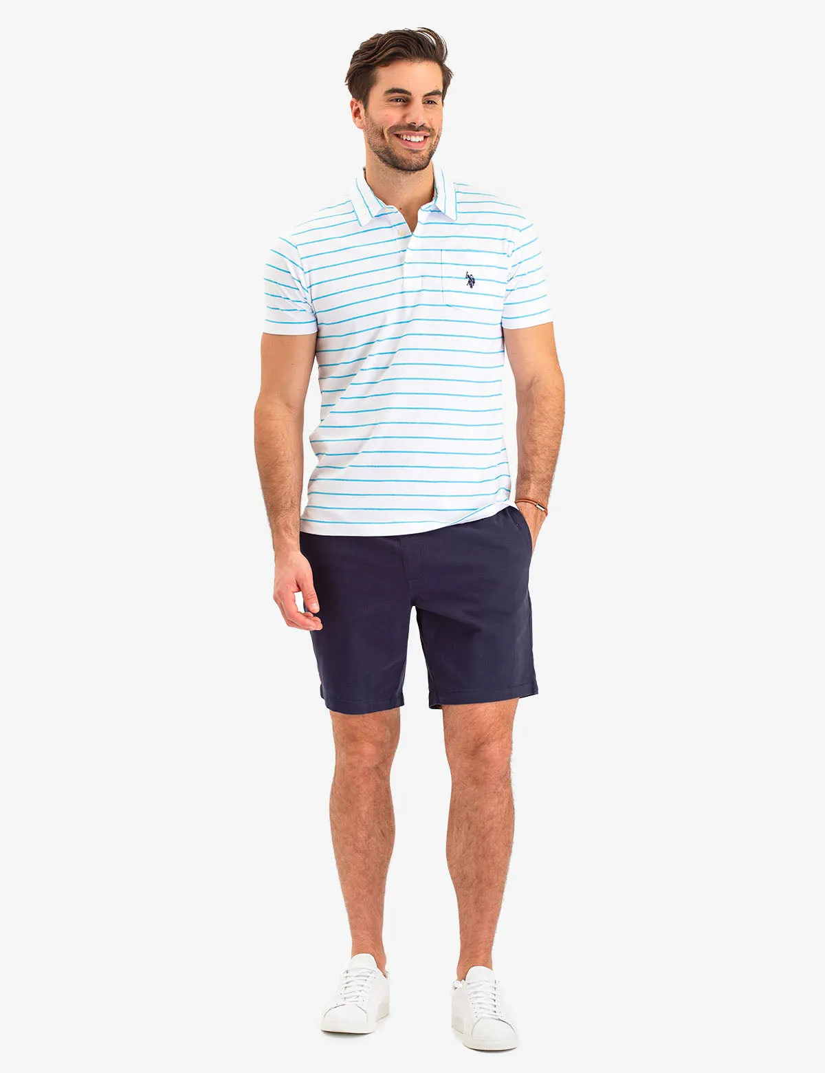 STRIPED POCKET POLO SHIRT sold by U.S. Polo Assn. product image thumbnail 2