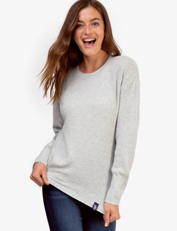 METALLIC CREW NECK SWEATER sold by U.S. Polo Assn.