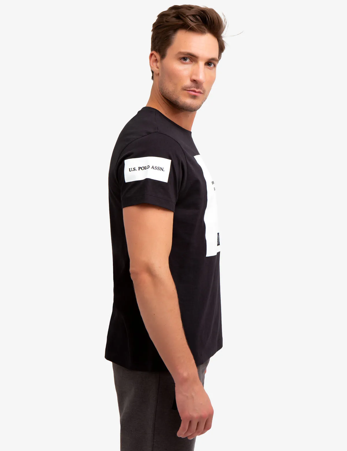 BLACK MALLET COLORBLOCK T-SHIRT sold by U.S. Polo Assn. product image thumbnail 3