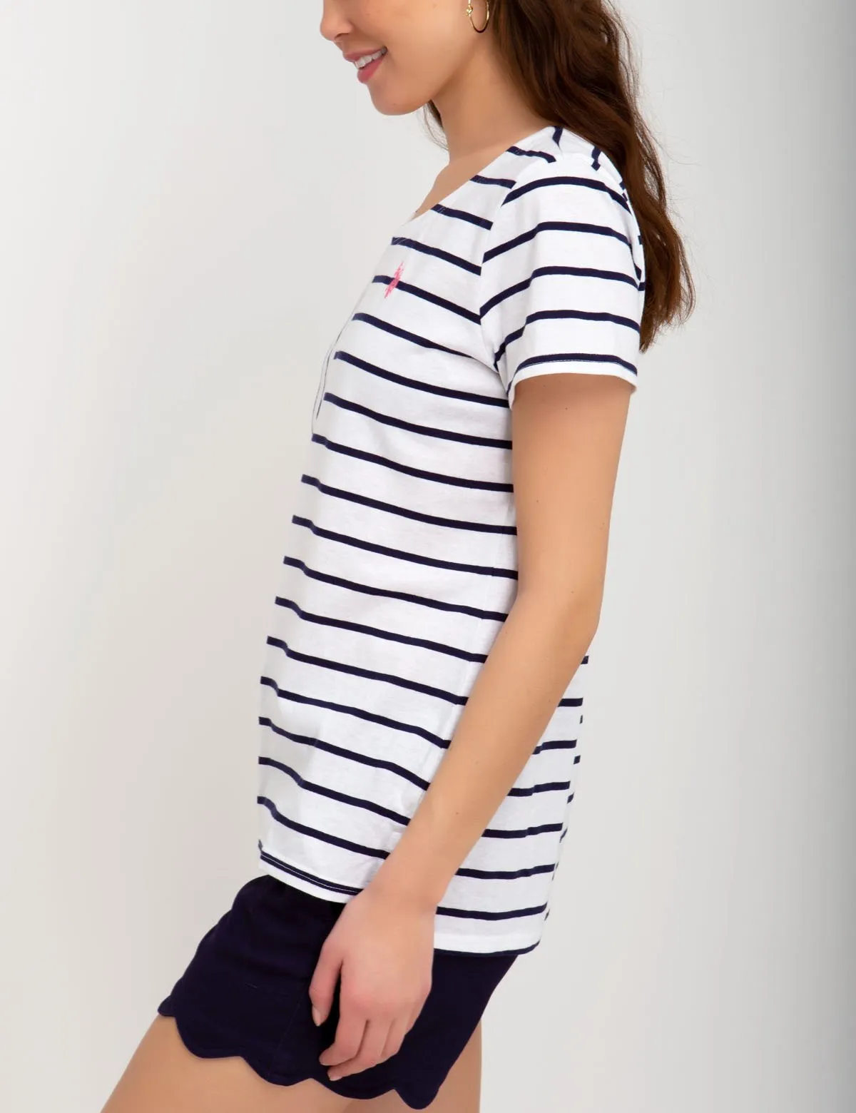 MIX STRIPED T-SHIRT sold by U.S. Polo Assn. product image thumbnail 5