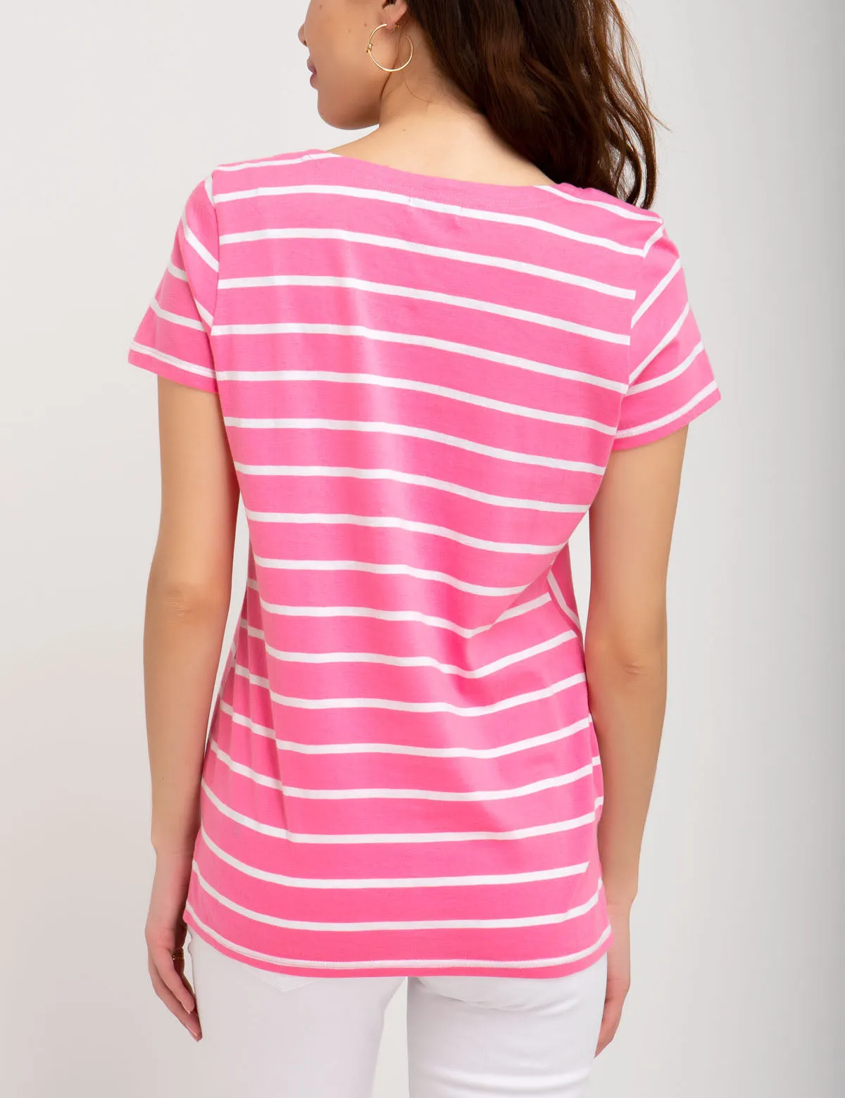 MIX STRIPED T-SHIRT sold by U.S. Polo Assn. product image thumbnail 3