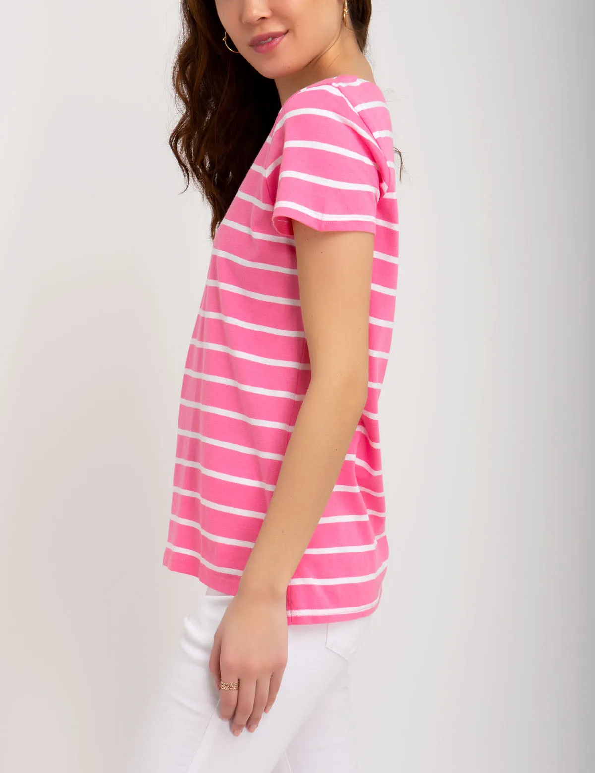 MIX STRIPED T-SHIRT sold by U.S. Polo Assn. product image thumbnail 2