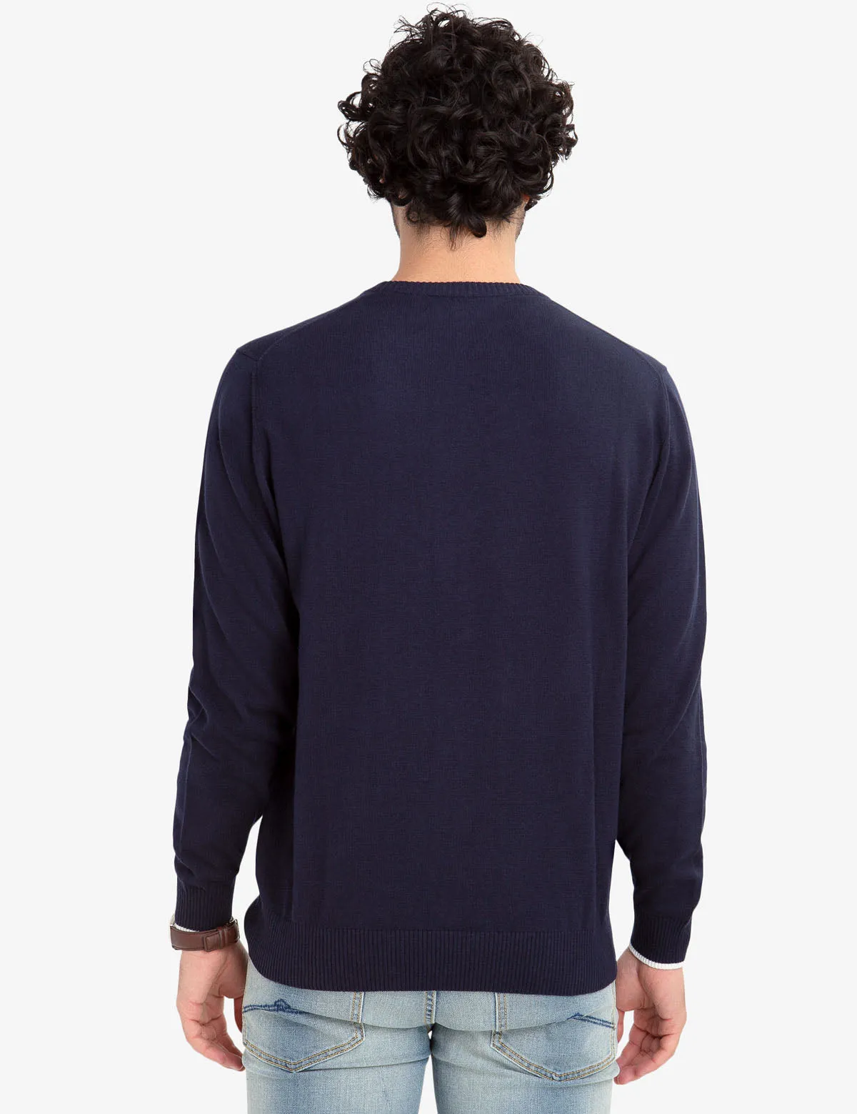 JERSEY CREW NECK SWEATER sold by U.S. Polo Assn. product image thumbnail 4