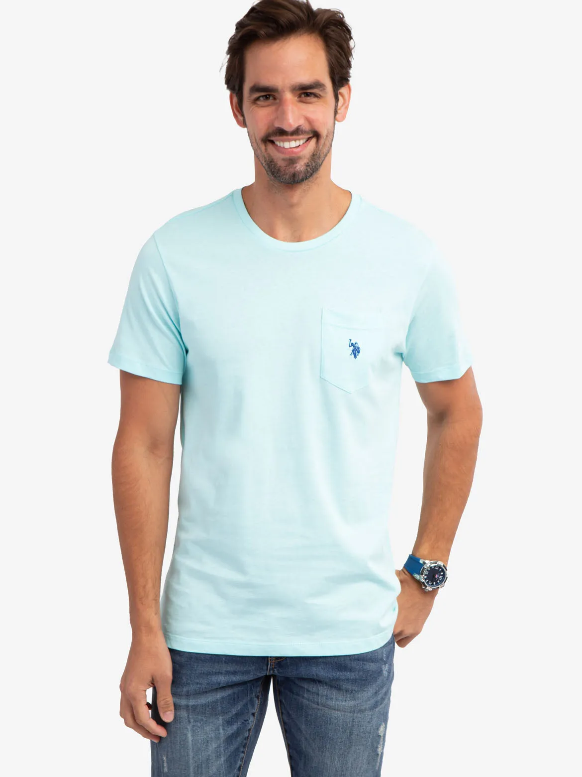 SMALL LOGO POCKET T-SHIRT sold by U.S. Polo Assn. product image thumbnail 2