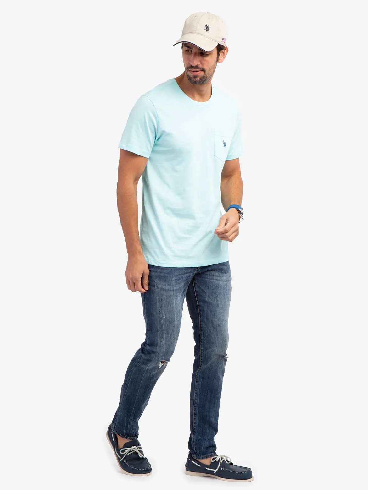 SMALL LOGO POCKET T-SHIRT sold by U.S. Polo Assn. product image thumbnail 4